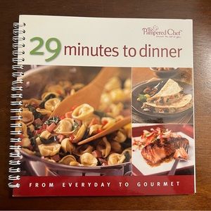 Pampered Chef 29 Minute Dinners Cookbook